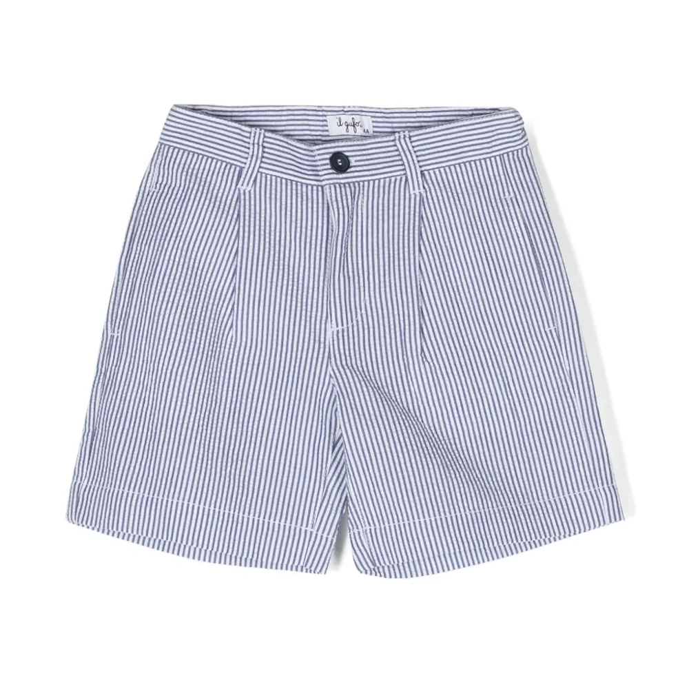 Шорты из сирсакера