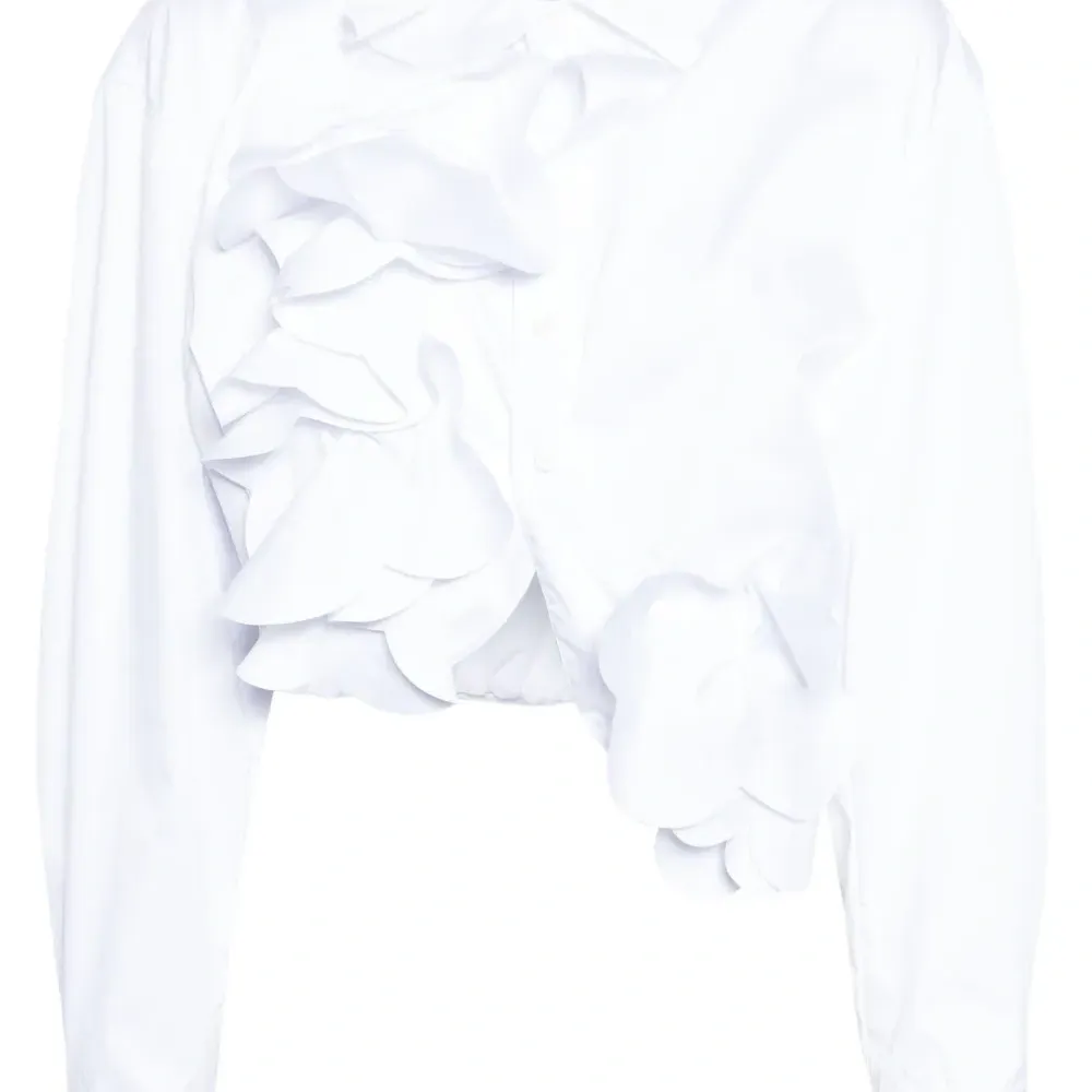 Рубашка с цветочным декором