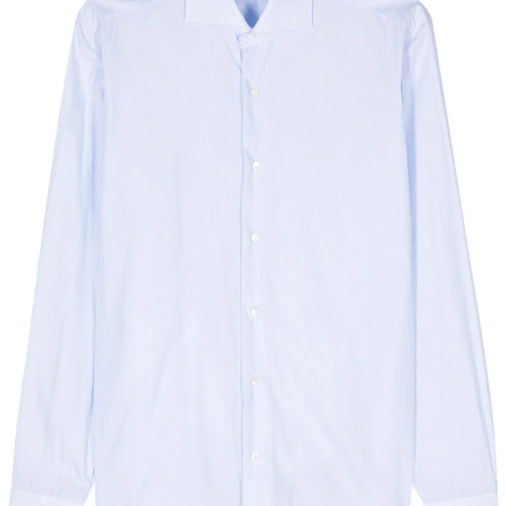 Поплиновая рубашка в клетку