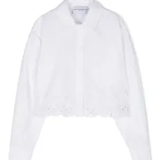 Рубашка с английской вышивкой