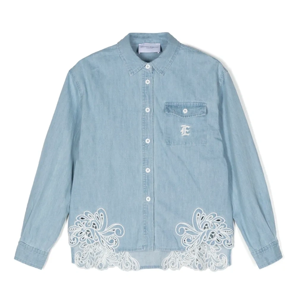 Джинсовая рубашка