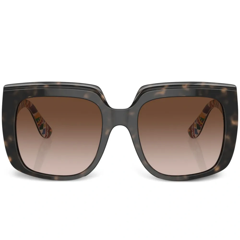 Солнцезащитные очки New Print в массивной оправе Солнцезащитные очки New Print в массивной оправе