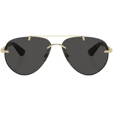 Солнцезащитные очки-пилоты с эффектом металлик