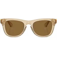 Солнцезащитные очки в прозрачной квадратной оправе