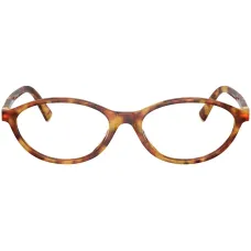 Очки в овальной оправе черепаховой расцветки