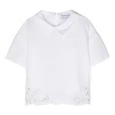 Рубашка поло с вышитым логотипом