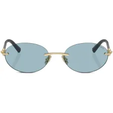 Солнцезащитные очки в овальной оправе Солнцезащитные очки в овальной оправе