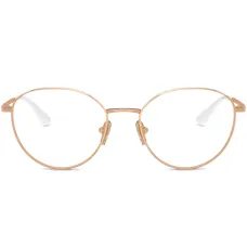 Очки в круглой оправе с логотипом Очки в круглой оправе с логотипом