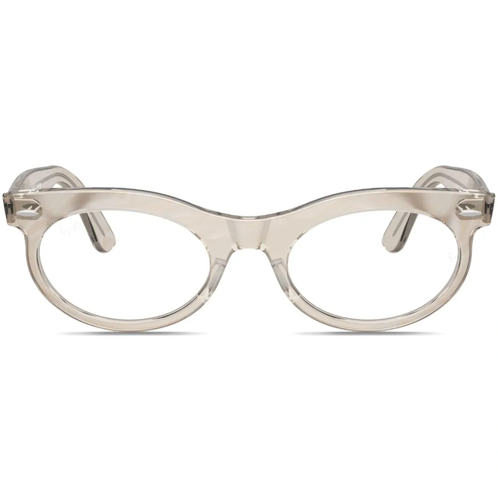 Очки Wayfarer в овальной оправе