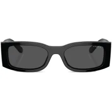 Солнцезащитные очки в прямоугольной оправе с логотипом