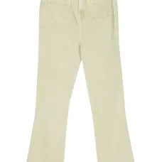 Узкие джинсы с завышенной талией