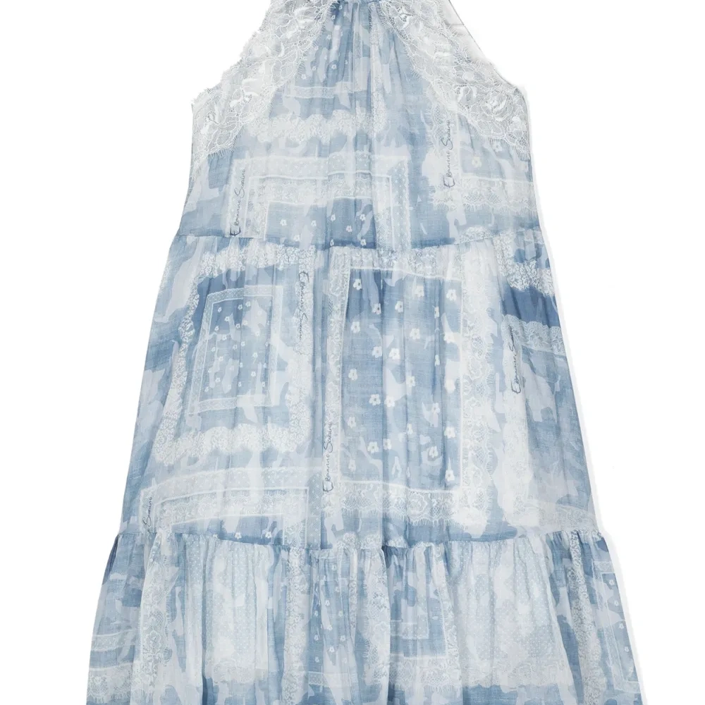 Платье с цветочным принтом