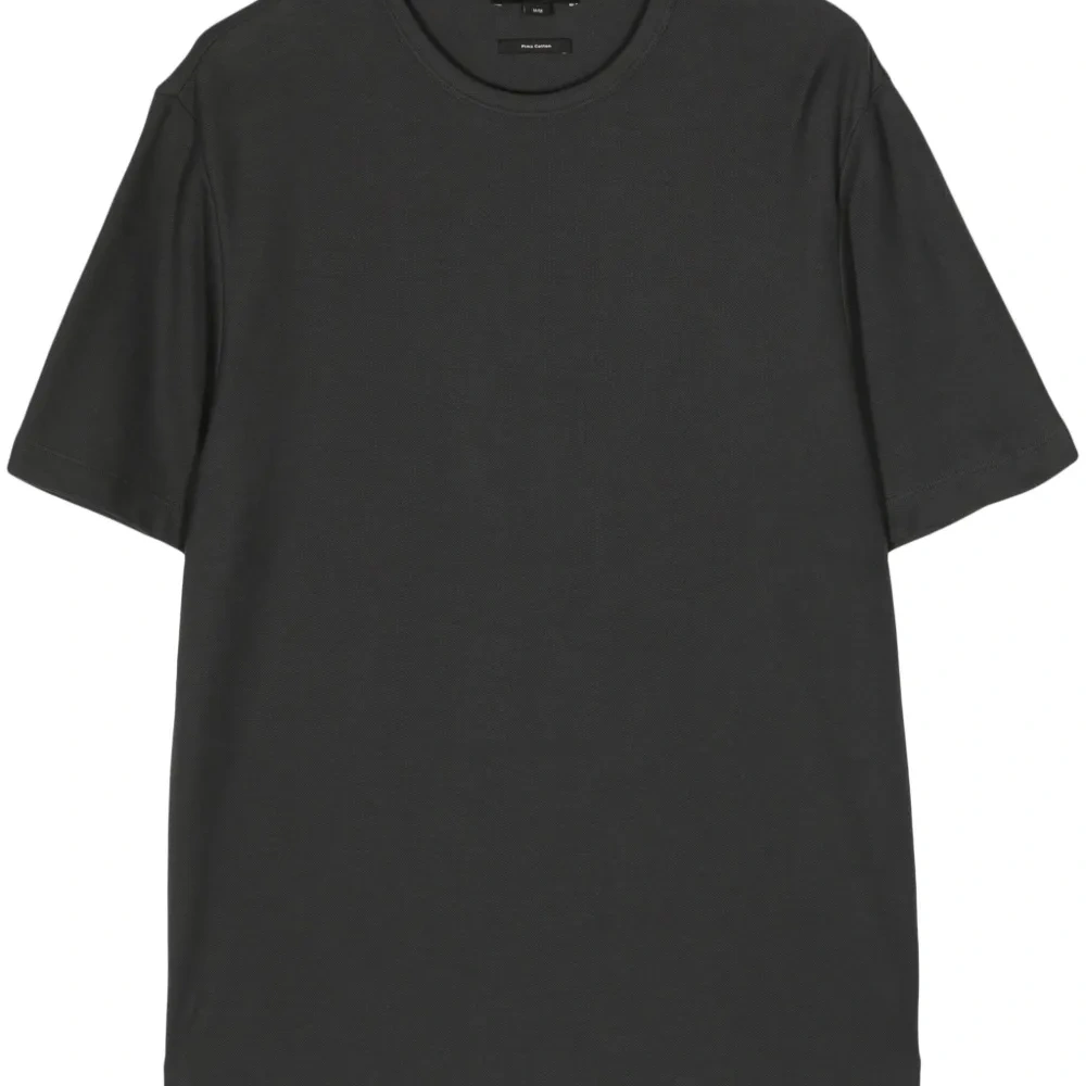 Базовая футболка с круглым вырезом