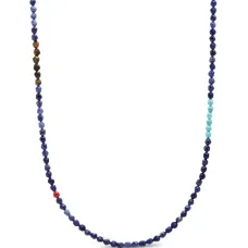 Длинное колье с бусинами