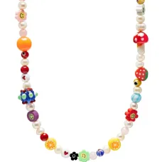 Чокер с бусинами