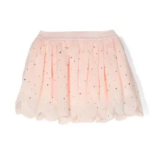 Креповая юбка со стразами Креповая юбка со стразами