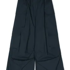 Поплиновые брюки карго широкого кроя