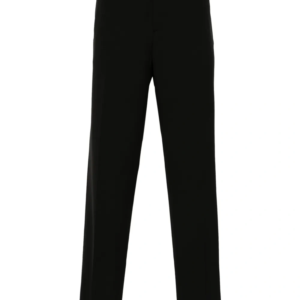 Твиловые брюки прямого кроя