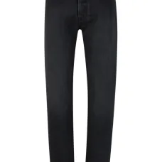 Зауженные джинсы с эффектом потертости