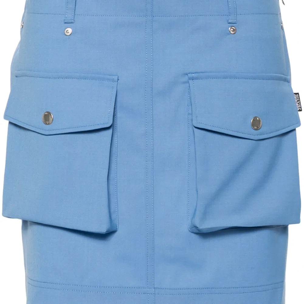 Юбка мини с карманами карго