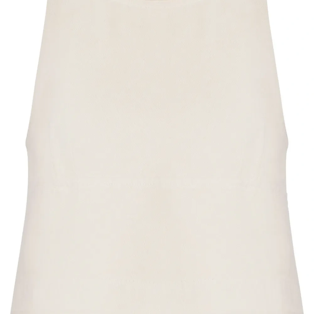 Джинсовый топ без рукавов