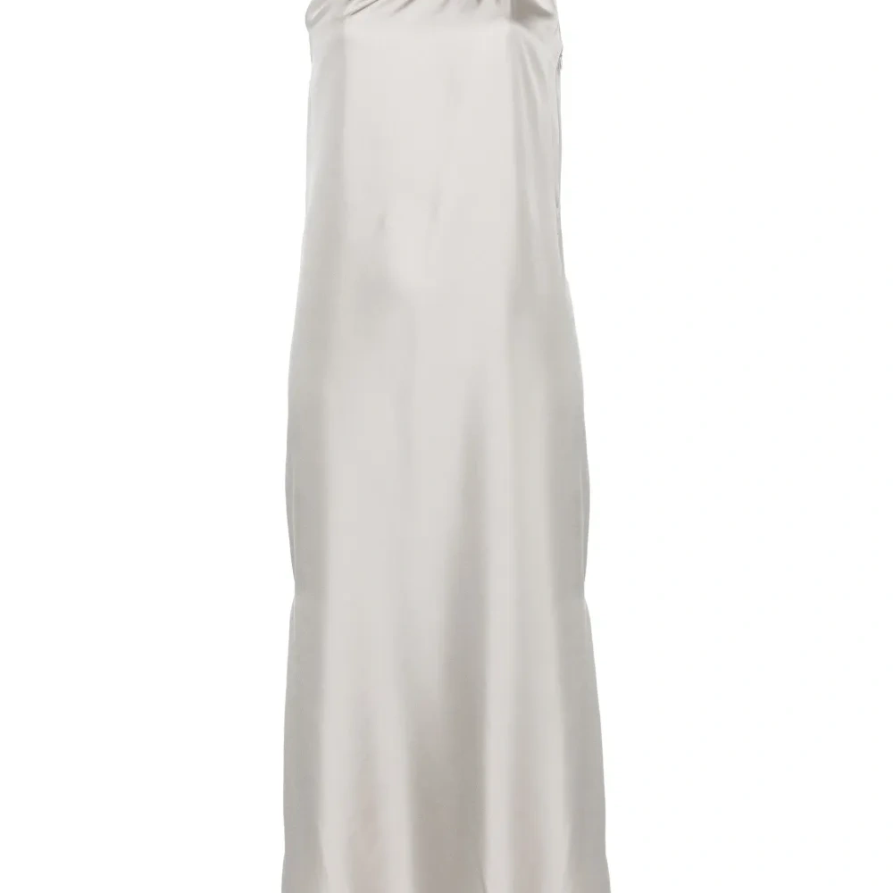 Шелковое платье макси Adela