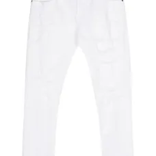 Джинсы скинни с эффектом потертости Джинсы скинни с эффектом потертости