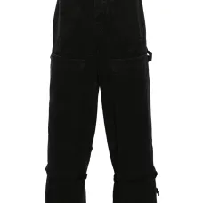 Брюки с ремешками