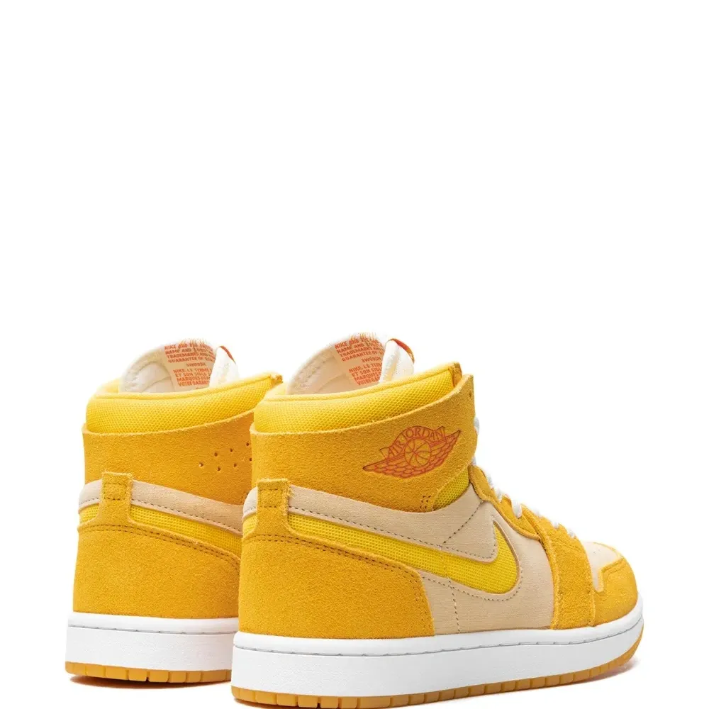 Кроссовки Air Jordan 1 Zoom Air CMFT 2 Yellow Ochre/Tour Yellow-Pale Vanilla-Safety Кроссовки Air Jordan 1 Zoom Air CMFT 2 Yellow Ochre/Tour Yellow-Pale Vanilla-Safety