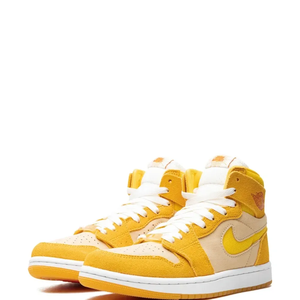 Кроссовки Air Jordan 1 Zoom Air CMFT 2 Yellow Ochre/Tour Yellow-Pale Vanilla-Safety Кроссовки Air Jordan 1 Zoom Air CMFT 2 Yellow Ochre/Tour Yellow-Pale Vanilla-Safety