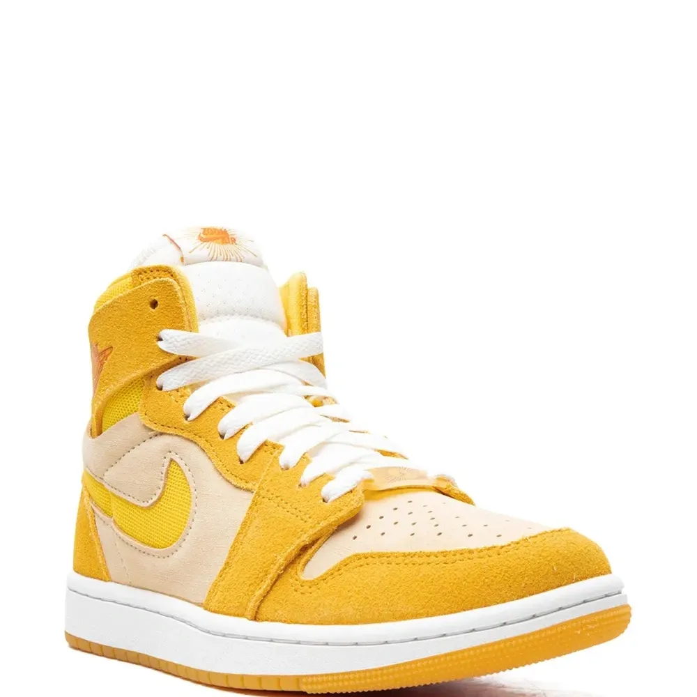 Кроссовки Air Jordan 1 Zoom Air CMFT 2 Yellow Ochre/Tour Yellow-Pale Vanilla-Safety Кроссовки Air Jordan 1 Zoom Air CMFT 2 Yellow Ochre/Tour Yellow-Pale Vanilla-Safety