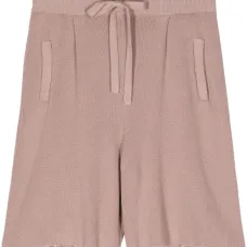 Шорты с необработанным краем