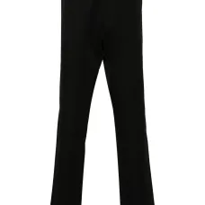 Брюки строгого кроя с подворотом