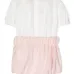 Комплект из футболки и шортов с крупным бантом