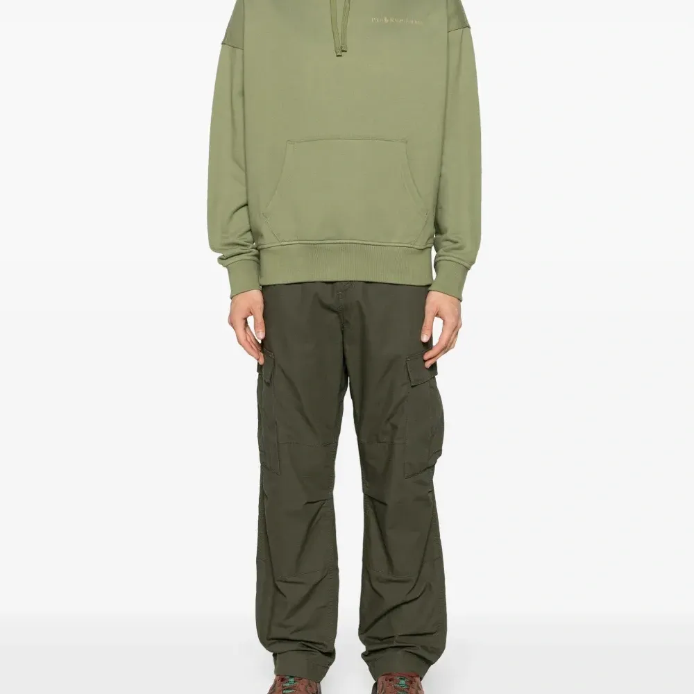 Худи с кулиской и логотипом