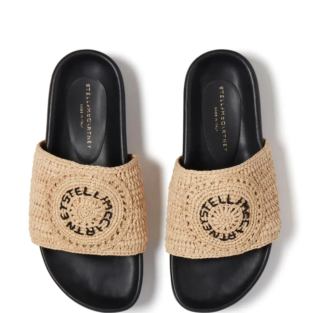 Шлепанцы Elyse из рафии