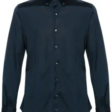 Однотонная рубашка