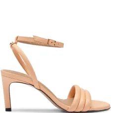 Босоножки с дутым ремешком