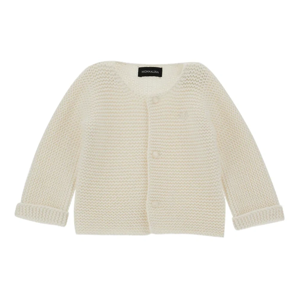 Кардиган с вышитым логотипом