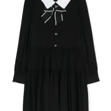 Ярусное платье-рубашка