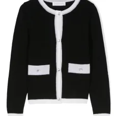 Кардиган с контрастной отделкой