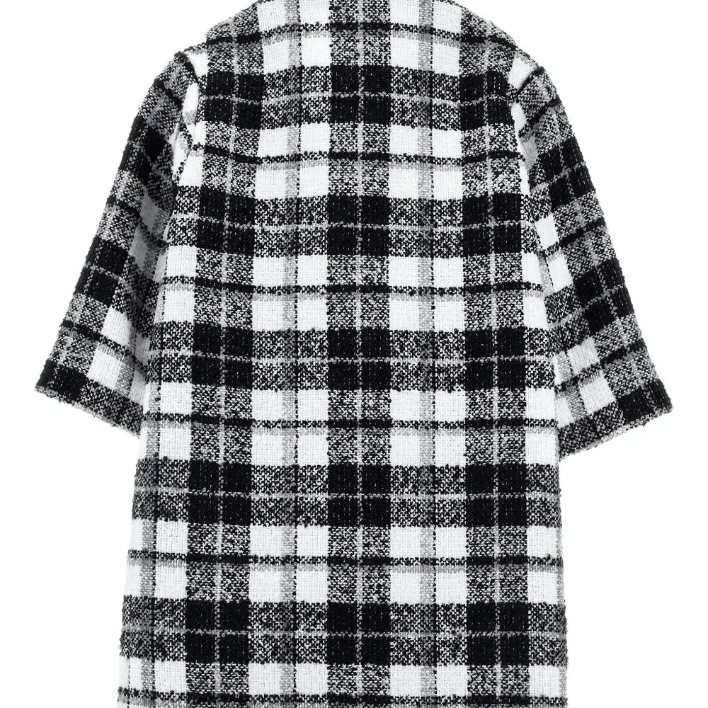 Твидовое пальто в клетку Твидовое пальто в клетку