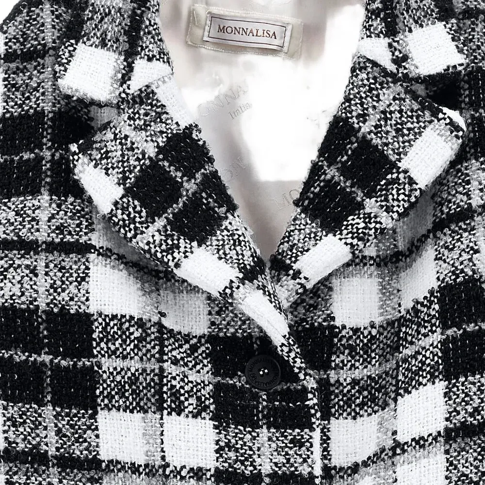 Твидовое пальто в клетку Твидовое пальто в клетку