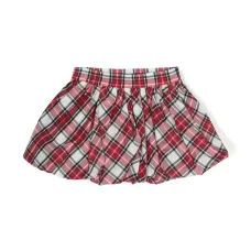 Пышная юбка в клетку