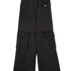 Брюки карго с эластичным поясом