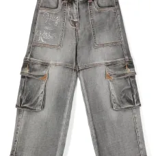 Джинсы с кристаллами Джинсы с кристаллами