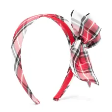 Клетчатая повязка на голову