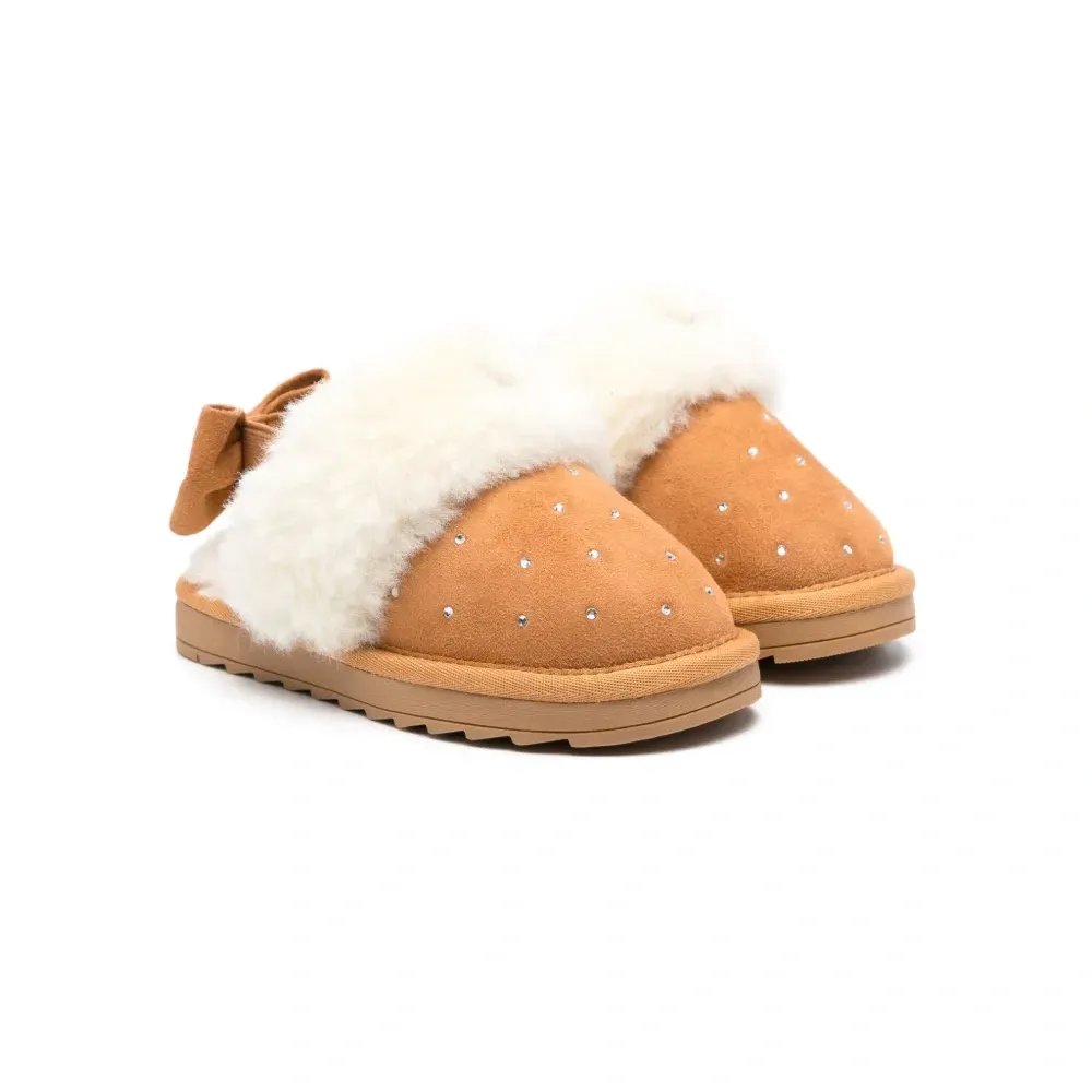 Слиперы со стразами