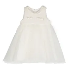 Платье из тюля в горох