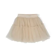 Пышная юбка из тюля с логотипом